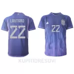 Dresovi Argentina Lautaro Martinez 22 Gostujući SP 2022