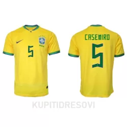 Dresovi Brazil Casemiro 5 Domaći SP 2022 Dresovi Brazil Casemiro 5 Domaći SP 2022