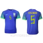 Dresovi Brazil Casemiro 5 Gostujući SP 2022