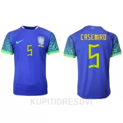 Dresovi Brazil Casemiro 5 Gostujući SP 2022 Dresovi Brazil Casemiro 5 Gostujući SP 2022