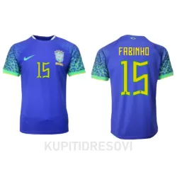 Dresovi Brazil Fabinho 15 Gostujući SP 2022 Dresovi Brazil Fabinho 15 Gostujući SP 2022