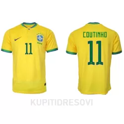 Dresovi Brazil Philippe Coutinho 11 Domaći SP 2022 Dresovi Brazil Philippe Coutinho 11 Domaći SP 2022