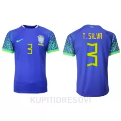 Dresovi Brazil Thiago Silva 3 Gostujući SP 2022 Dresovi Brazil Thiago Silva 3 Gostujući SP 2022