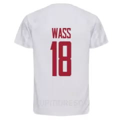 Dresovi Danska Daniel Wass 18 Gostujući SP 2022 Dresovi Danska Daniel Wass 18 Gostujući SP 2022