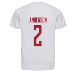 Dresovi Danska Joachim Andersen 2 Gostujući SP 2022 Dresovi Danska Joachim Andersen 2 Gostujući SP 2022