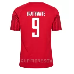 Dresovi Danska Martin Braithwaite 9 Domaći SP 2022 Dresovi Danska Martin Braithwaite 9 Domaći SP 2022
