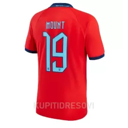 Dresovi Engleska Mason Mount 19 Gostujući SP 2022 Dresovi Engleska Mason Mount 19 Gostujući SP 2022