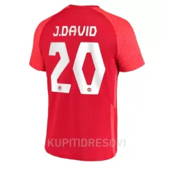 Dresovi Kanada Jonathan David 20 Domaći SP 2022 Dresovi Kanada Jonathan David 20 Domaći SP 2022