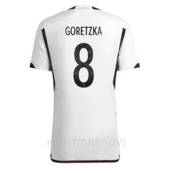 Dresovi Njemačka Leon Goretzka 8 Domaći SP 2022 Dresovi Njemačka Leon Goretzka 8 Domaći SP 2022