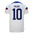 Dresovi SAD Christian Pulisic 10 Domaći SP 2022