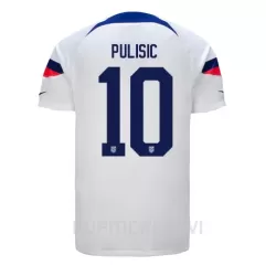 Dresovi SAD Christian Pulisic 10 Domaći SP 2022 Dresovi SAD Christian Pulisic 10 Domaći SP 2022