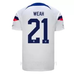 Dresovi SAD Timothy Weah 21 Domaći SP 2022