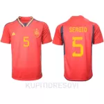 Dresovi Španjolska Sergio Busquets 5 Domaći SP 2022