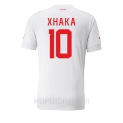 Dresovi Švicarska Granit Xhaka 10 Gostujući SP 2022 Dresovi Švicarska Granit Xhaka 10 Gostujući SP 2022