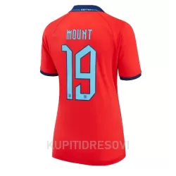 Ženski Dresovi Engleska Mason Mount 19 Gostujući SP 2022 Ženski Dresovi Engleska Mason Mount 19 Gostujući SP 2022