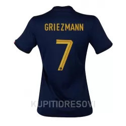Ženski Dresovi Francuska Antoine Griezmann 7 Domaći SP 2022 Ženski Dresovi Francuska Antoine Griezmann 7 Domaći SP 2022