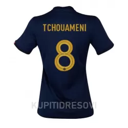 Ženski Dresovi Francuska Aurelien Tchouaméni 8 Domaći SP 2022 Ženski Dresovi Francuska Aurelien Tchouaméni 8 Domaći SP 2022