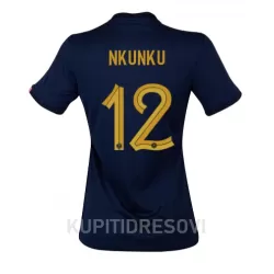 Ženski Dresovi Francuska Christopher Nkunku 12 Domaći SP 2022 Ženski Dresovi Francuska Christopher Nkunku 12 Domaći SP 2022