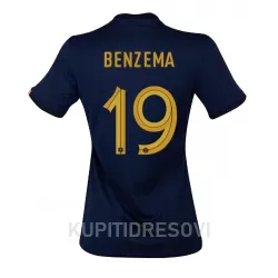 Ženski Dresovi Francuska Karim Benzema 19 Domaći SP 2022 Ženski Dresovi Francuska Karim Benzema 19 Domaći SP 2022