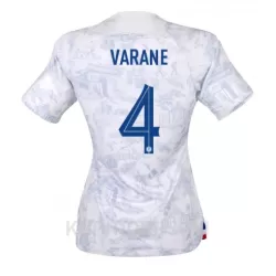 Ženski Dresovi Francuska Raphael Varane 4 Gostujući SP 2022 Ženski Dresovi Francuska Raphael Varane 4 Gostujući SP 2022
