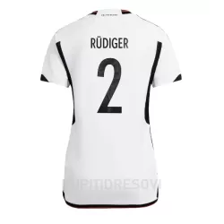 Ženski Dresovi Njemačka Antonio Rudiger 2 Domaći SP 2022 Ženski Dresovi Njemačka Antonio Rudiger 2 Domaći SP 2022