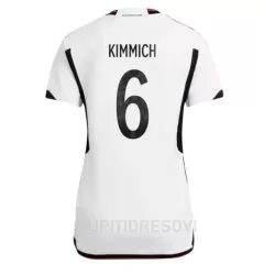 Ženski Dresovi Njemačka Joshua Kimmich 6 Domaći SP 2022 Ženski Dresovi Njemačka Joshua Kimmich 6 Domaći SP 2022