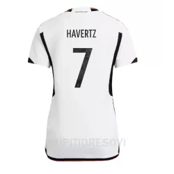 Ženski Dresovi Njemačka Kai Havertz 7 Domaći SP 2022 Ženski Dresovi Njemačka Kai Havertz 7 Domaći SP 2022