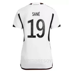 Ženski Dresovi Njemačka Leroy Sané 19 Domaći SP 2022 Ženski Dresovi Njemačka Leroy Sané 19 Domaći SP 2022