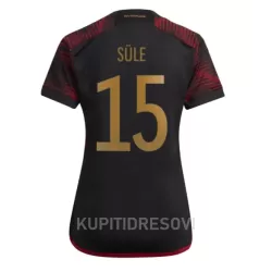 Ženski Dresovi Njemačka Niklas Sule 15 Gostujući SP 2022 Ženski Dresovi Njemačka Niklas Sule 15 Gostujući SP 2022