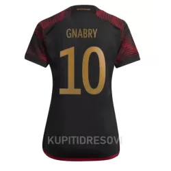 Ženski Dresovi Njemačka Serge Gnabry 10 Gostujući SP 2022 Ženski Dresovi Njemačka Serge Gnabry 10 Gostujući SP 2022