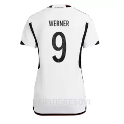 Ženski Dresovi Njemačka Timo Werner 9 Domaći SP 2022 Ženski Dresovi Njemačka Timo Werner 9 Domaći SP 2022