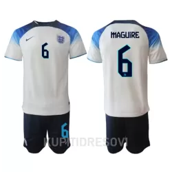 Dječji Dresovi Engleska Harry Maguire 6 Domaći SP 2022 Dječji Dresovi Engleska Harry Maguire 6 Domaći SP 2022