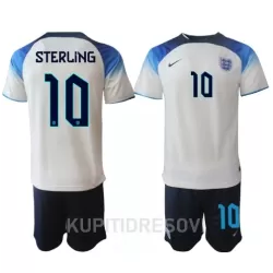 Dječji Dresovi Engleska Raheem Sterling 10 Domaći SP 2022 Dječji Dresovi Engleska Raheem Sterling 10 Domaći SP 2022