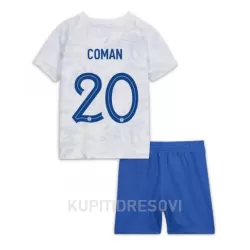 Dječji Dresovi Francuska Kingsley Coman 20 Gostujući SP 2022 Dječji Dresovi Francuska Kingsley Coman 20 Gostujući SP 2022