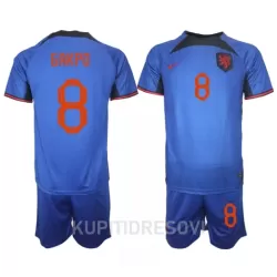 Dječji Dresovi Nizozemska Cody Gakpo 8 Gostujući SP 2022 Dječji Dresovi Nizozemska Cody Gakpo 8 Gostujući SP 2022