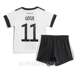 Dječji Dresovi Njemačka Mario Gotze 11 Domaći SP 2022 Dječji Dresovi Njemačka Mario Gotze 11 Domaći SP 2022