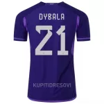 Dresovi Argentina DYBALA 21 Gostujući SP 2022