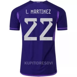 Dresovi Argentina Lautaro Martinez 22 Gostujući SP 2022 Dresovi Argentina Lautaro Martinez 22 Gostujući SP 2022