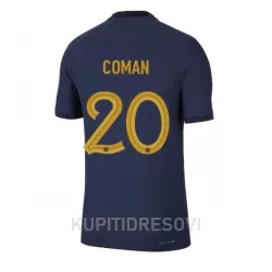 Dresovi Francuska Kingsley Coman 20 Domaći SP 2022 Dresovi Francuska Kingsley Coman 20 Domaći SP 2022
