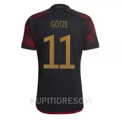 Dresovi Njemačka Mario Gotze 11 Gostujući SP 2022 Dresovi Njemačka Mario Gotze 11 Gostujući SP 2022