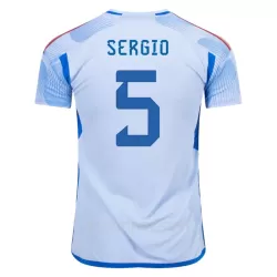 Dresovi Španjolska SERGIO 5 Gostujući SP 2022 Dresovi Španjolska SERGIO 5 Gostujući SP 2022