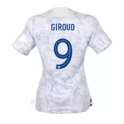 Ženski Dresovi Francuska Olivier Giroud 9 Gostujući SP 2022 Ženski Dresovi Francuska Olivier Giroud 9 Gostujući SP 2022
