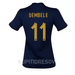 Ženski Dresovi Francuska Ousmane Dembele 11 Domaći SP 2022 Ženski Dresovi Francuska Ousmane Dembele 11 Domaći SP 2022