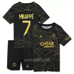 Dječji Dresovi Paris Saint-Germain Mbappé 7 Četvrta 2022/23 Dječji Dresovi Paris Saint-Germain Mbappé 7 Četvrta 2022/23