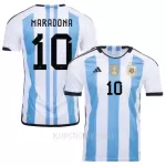 Dresovi Argentina 3 Star MARADONA 10 Domaći SP 2022