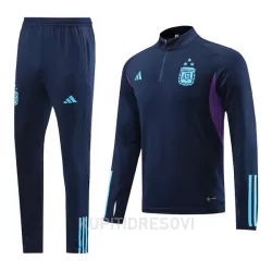 Argentina 3 Stars Royal Sweatshirt za Trening Četvrt-Zip 2022/23 Plava Argentina 3 Stars Royal Sweatshirt za Trening Četvrt-Zip 2022/23 Plava
