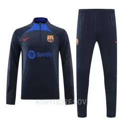 Barcelona Sweatshirt za Trening Četvrt-Zip 2022/23 Navy Barcelona Sweatshirt za Trening Četvrt-Zip 2022/23 Navy