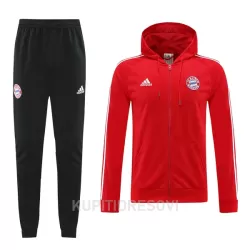 Bayern München Komplet Jakne za Trening s Kapuljačom 2022/23 Crvena Bayern München Komplet Jakne za Trening s Kapuljačom 2022/23 Crvena