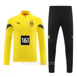 Borussia Dortmund Sweatshirt za Trening Četvrt-Zip 2022/23 Žuta Borussia Dortmund Sweatshirt za Trening Četvrt-Zip 2022/23 Žuta