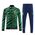Brazil Odijela za Trening 2022 Zeleno Crno